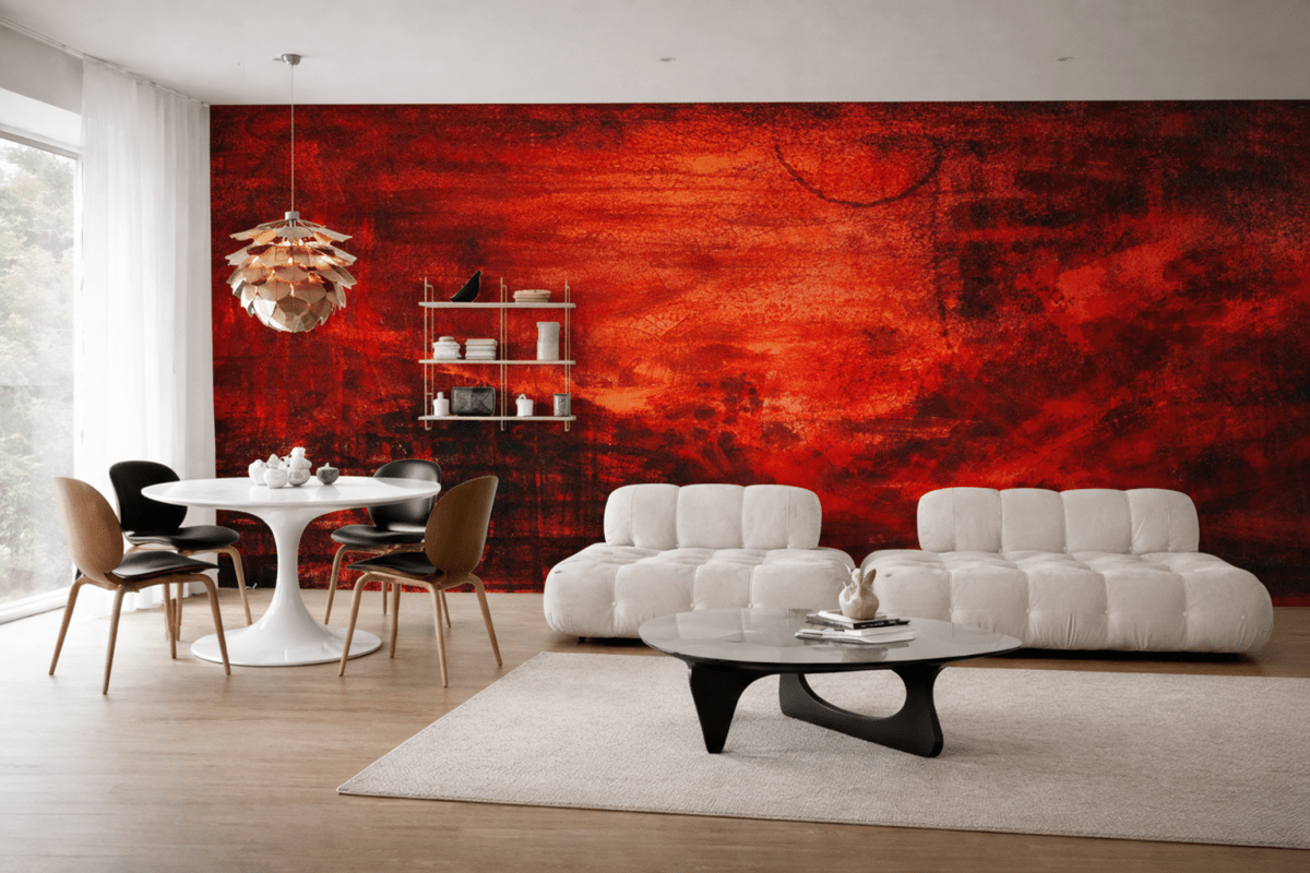 Crimson Canvas Iii