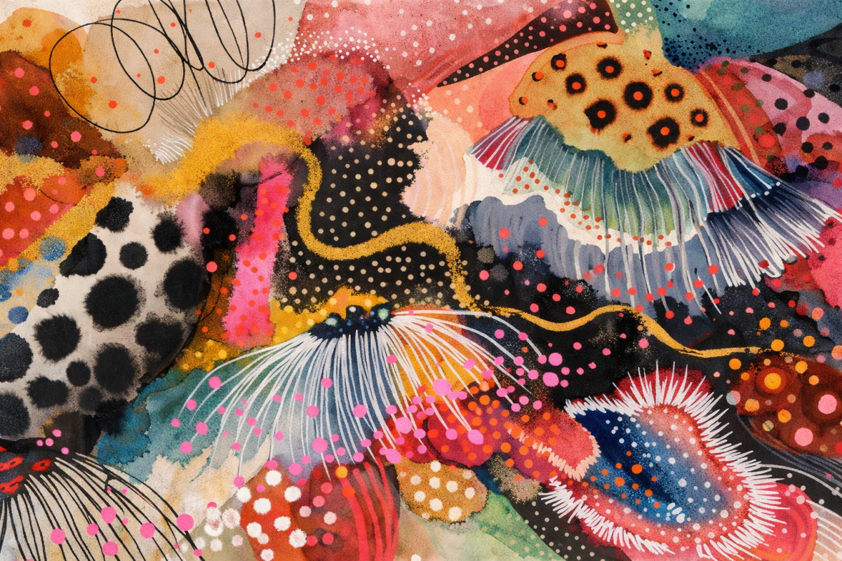 Chromatic Reef Fabric