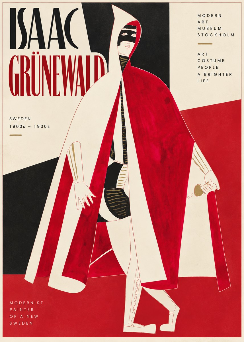 Isaac Grünewald Costume Design I No5 - Póster