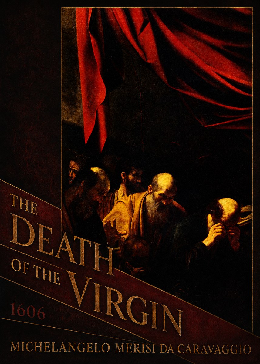 Michelangelo Merisi da Caravaggio The Death of the Virgin I No6 - Póster