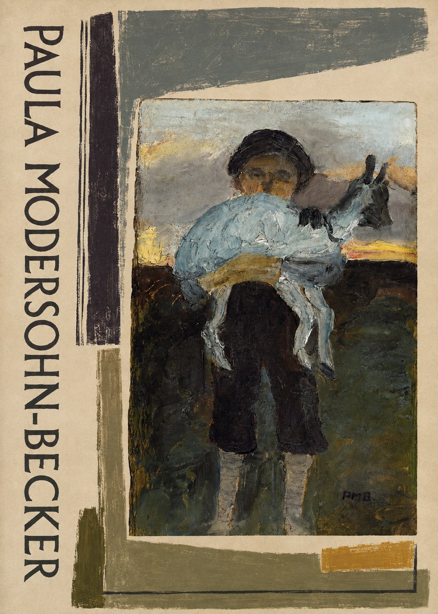Paula Modersohn-Becker Boy with Goat No2 - Póster