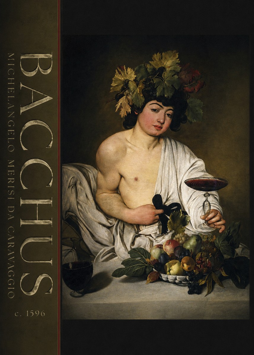 Michelangelo Merisi da Caravaggio Bacchus I No3 - Póster
