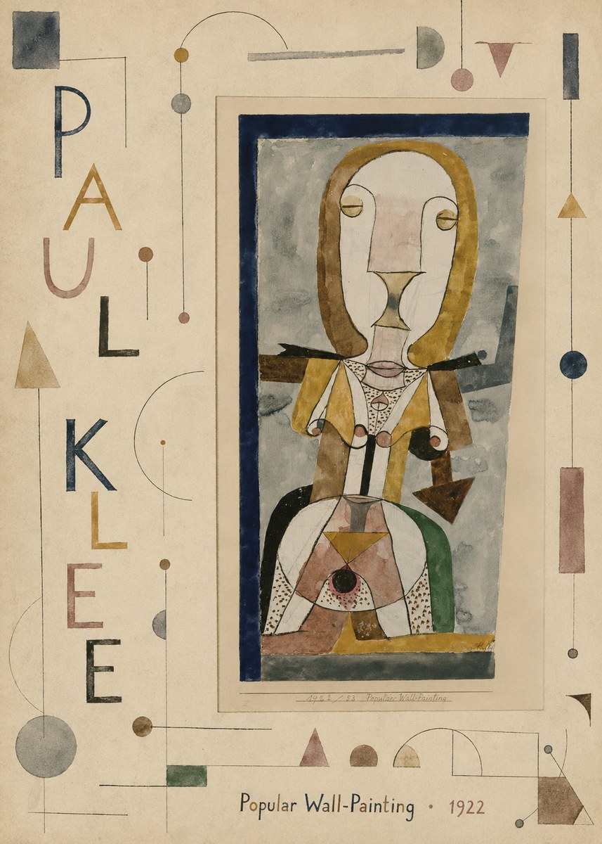 Paul Klee Popular Wall-painting No4 - Póster