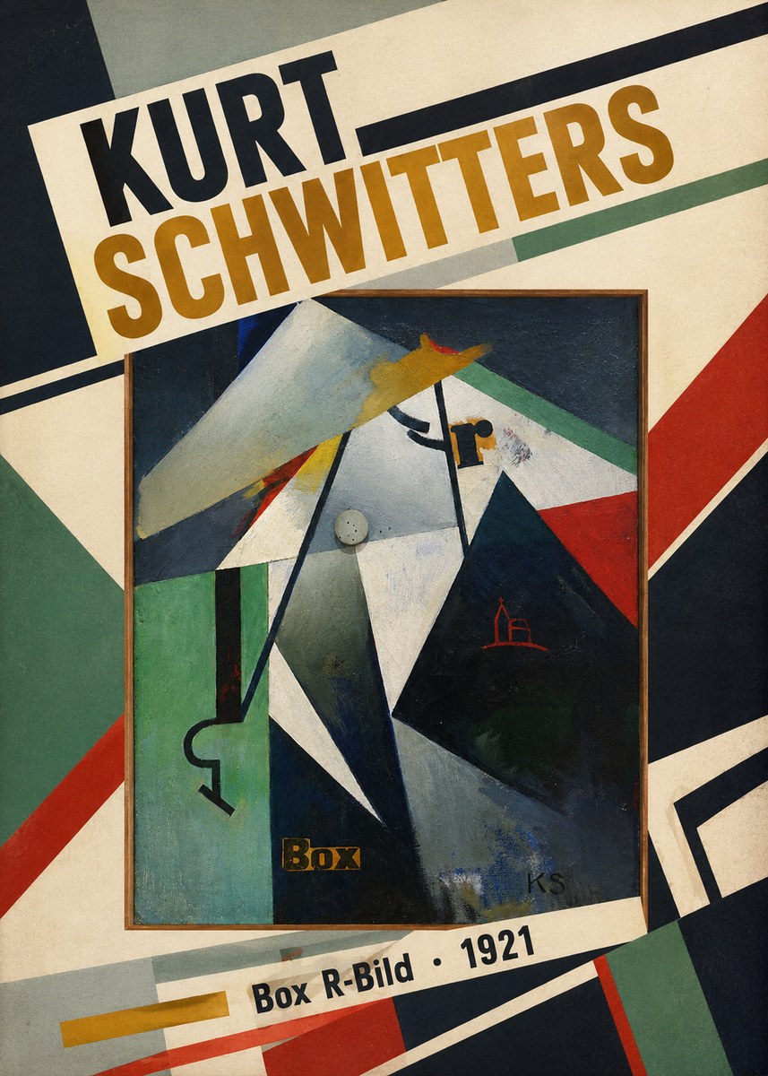 Kurt Schwitters Box R-bild No2 - Póster