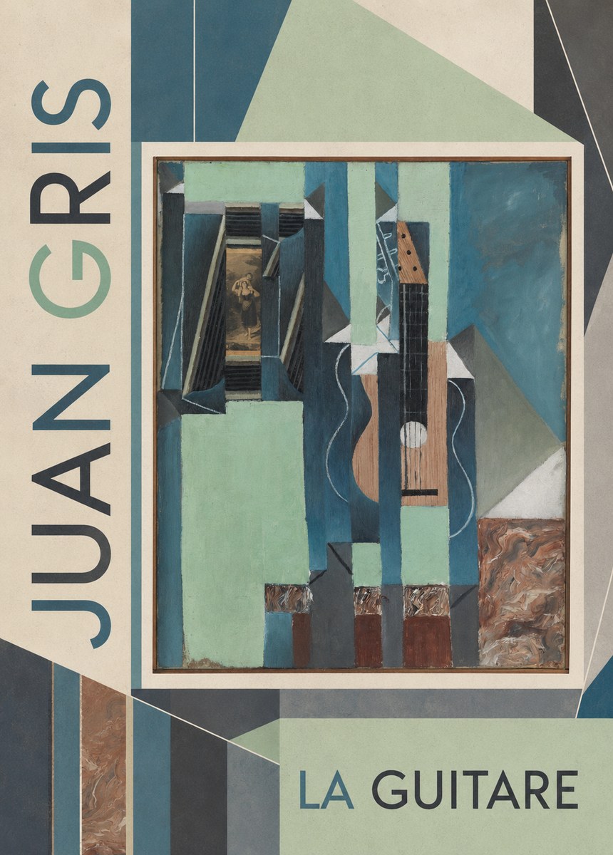 Juan Gris La Guitare No2 - Póster