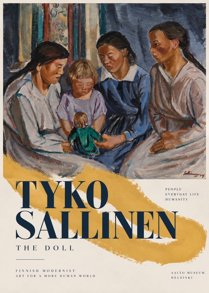Tyko Sallinen The Doll No3 - Póster