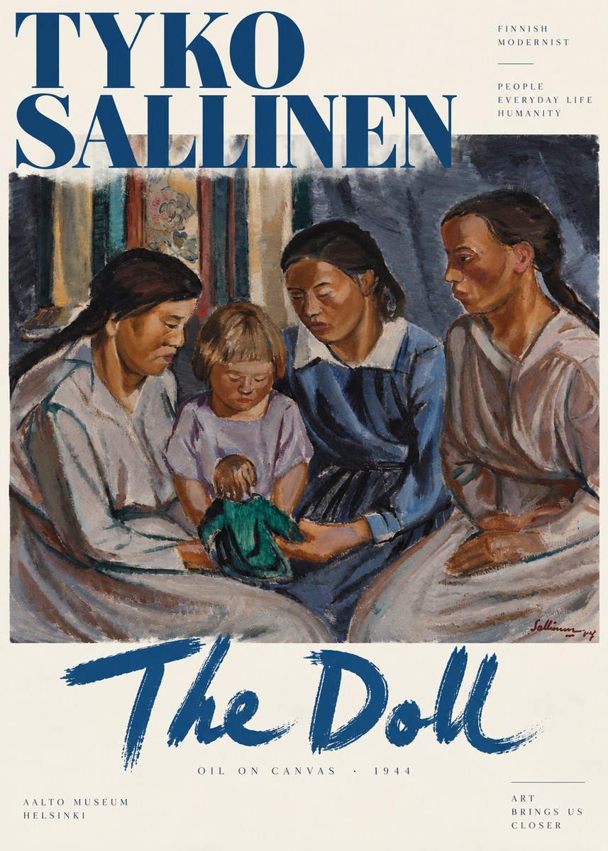Tyko Sallinen The Doll No5 - Póster
