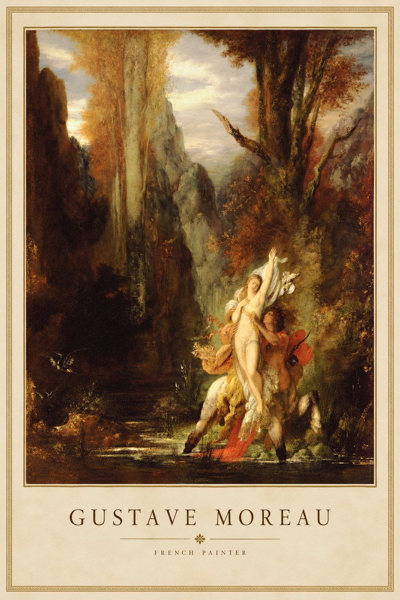 Gustave Moreau Jupiter and Semele I No2 - Póster