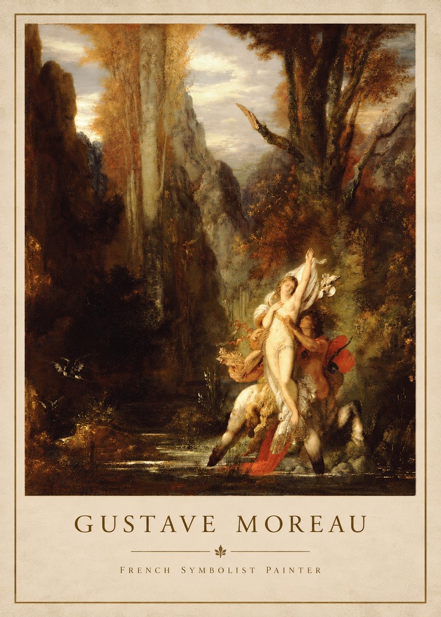 Gustave Moreau Jupiter and Semele I No5 - Póster