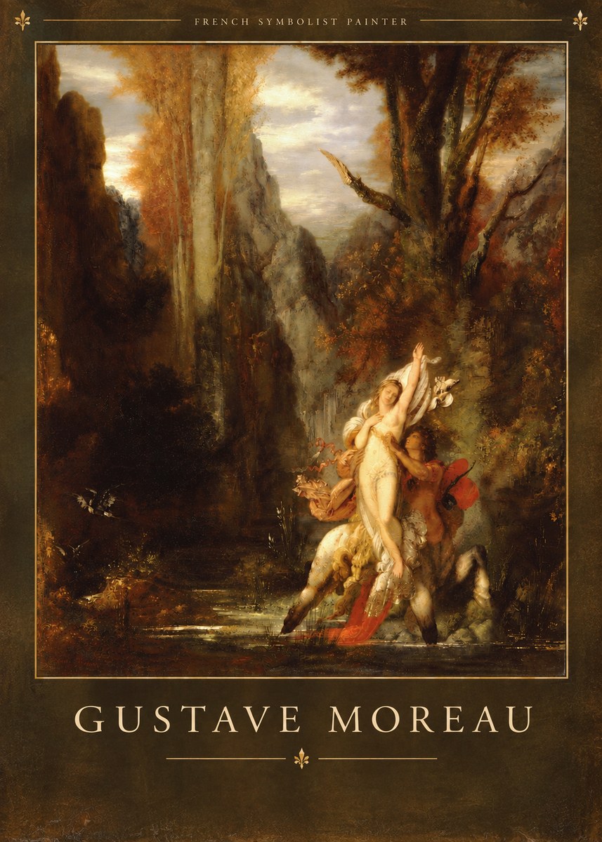 Gustave Moreau Jupiter and Semele I No6 - Póster