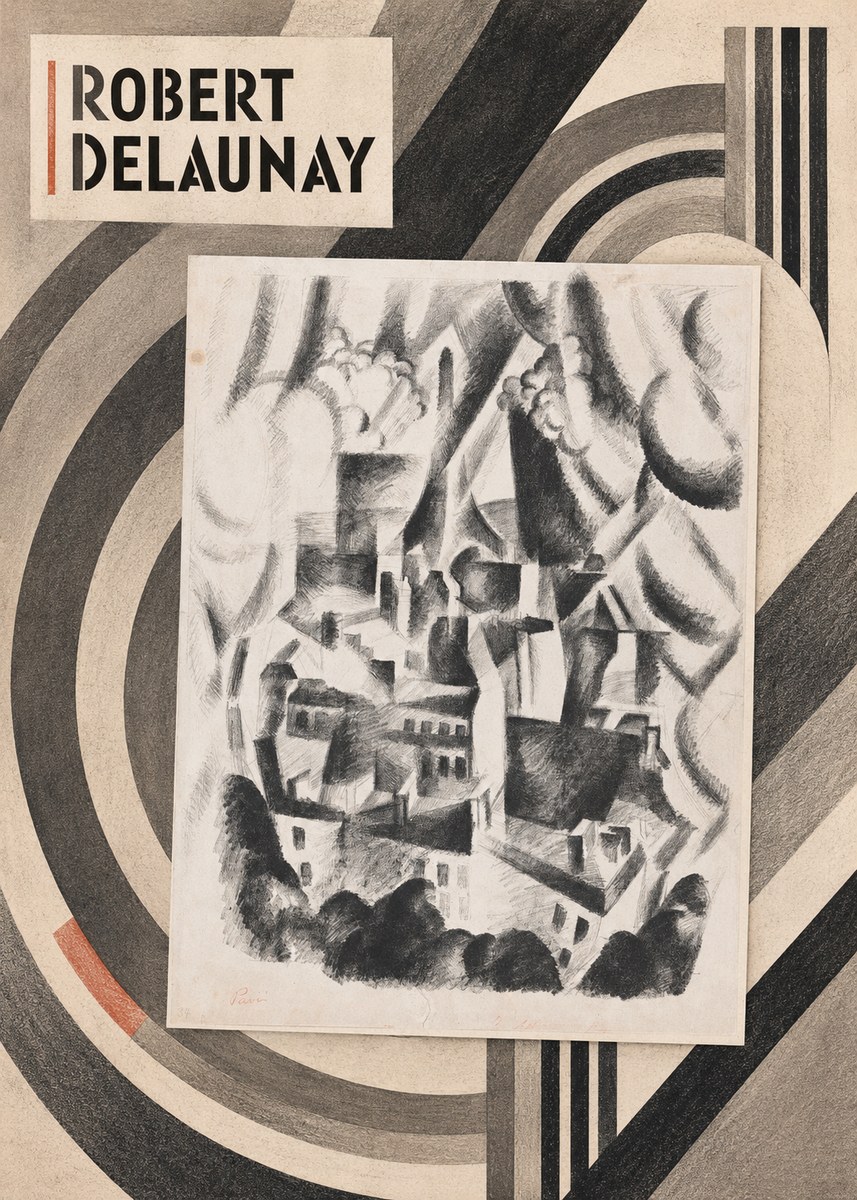 Robert Delaunay Vue Sur La Ville No4 - Póster
