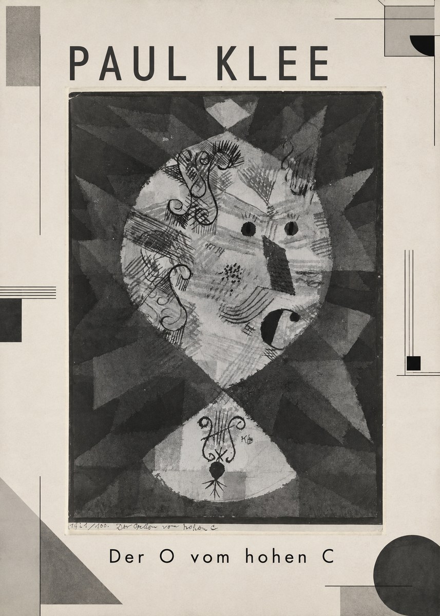 Paul Klee Der O Vom Hohen C No1 - Póster