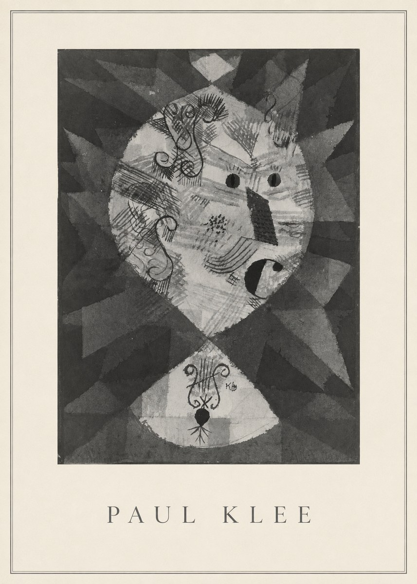 Paul Klee Der O Vom Hohen C No4 - Póster