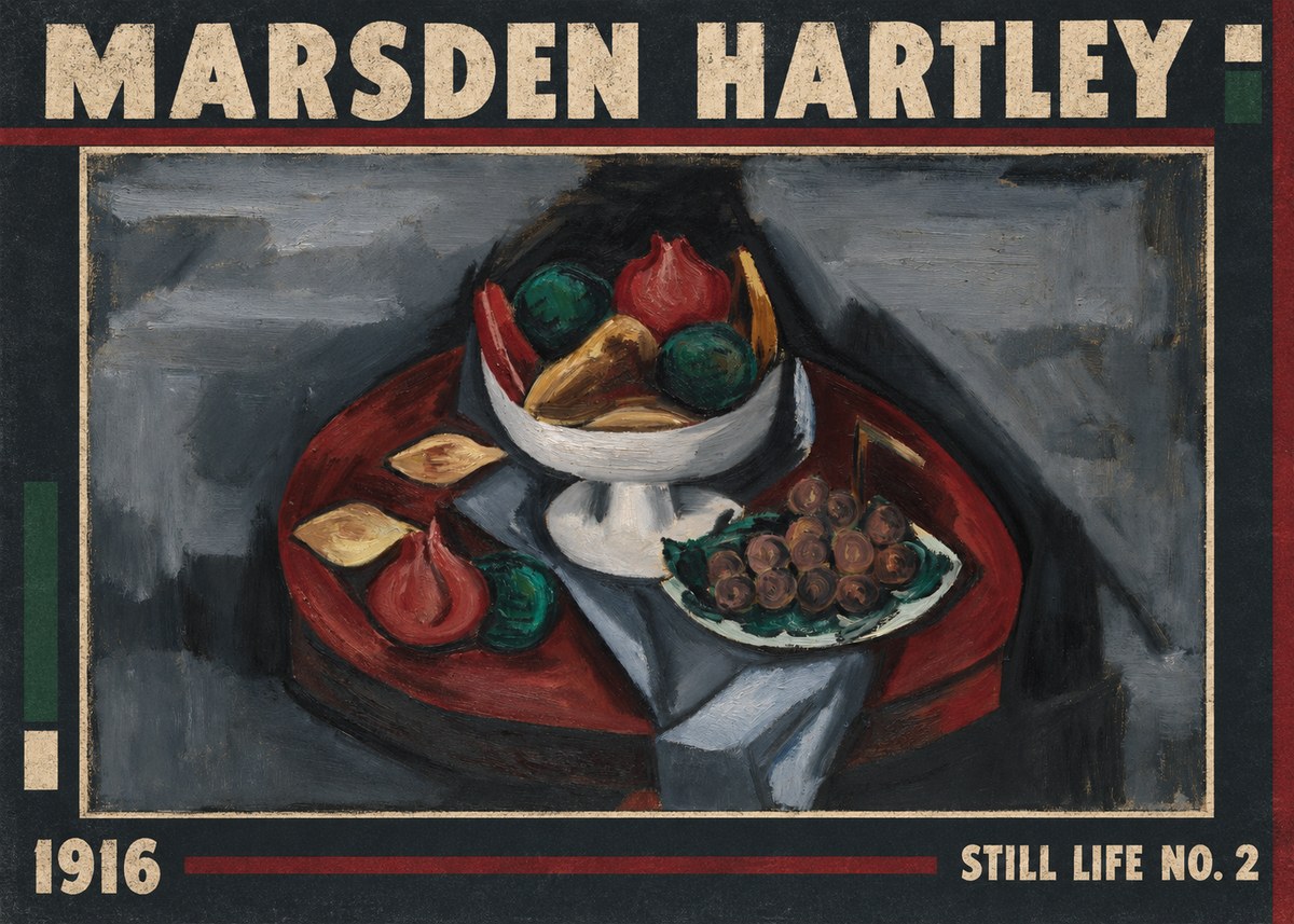 Marsden Hartley Still Life No. 2 No5 - Póster