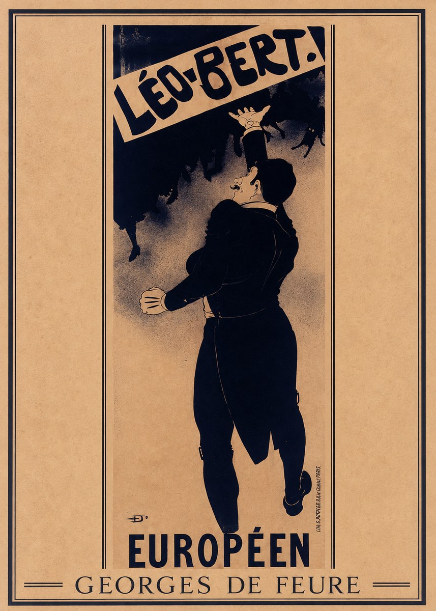 Georges de Feure Léo-bert! I No1 - Póster