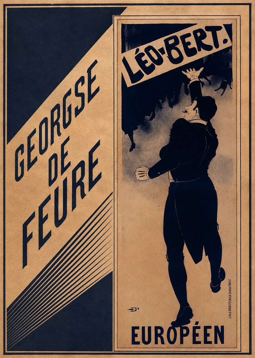 Georges de Feure Léo-bert! I No2 - Póster