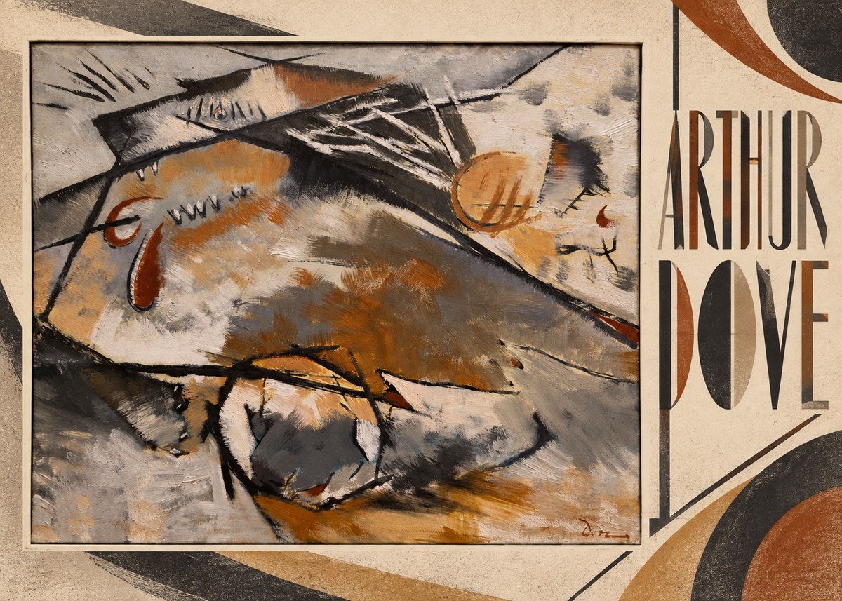Arthur Dove Pagan Philosophy No2 - Póster