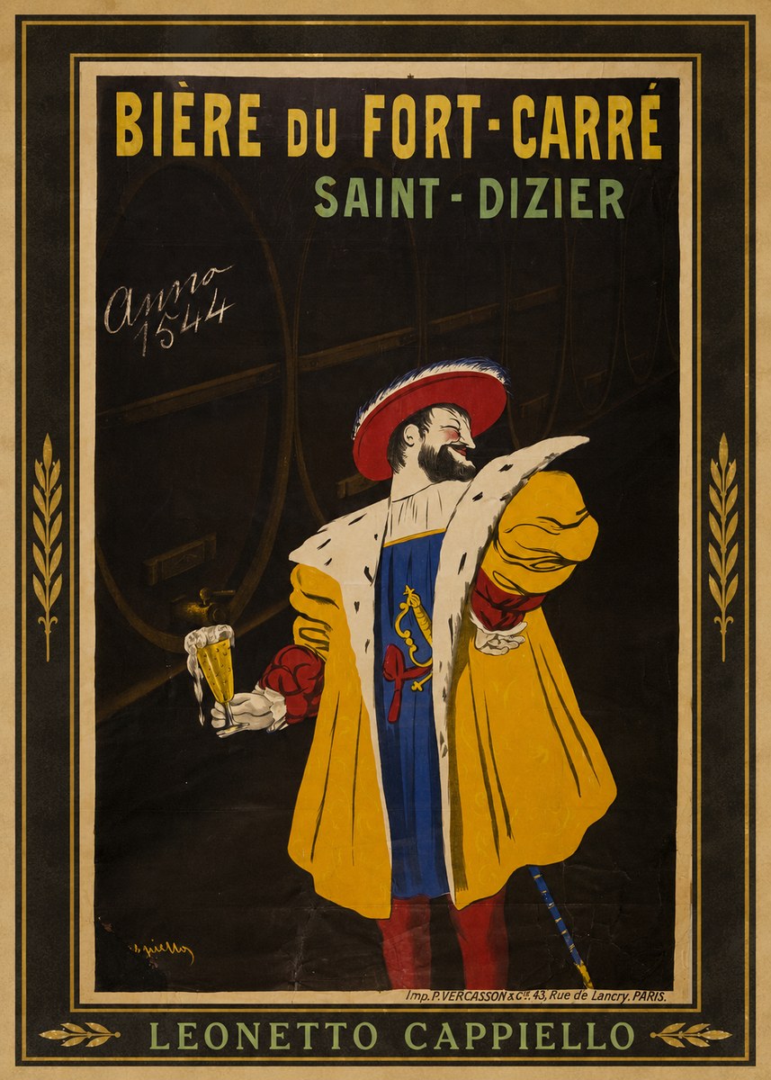 Leonetto Cappiello Bière Du Fort-carré Saint-dizier No1 - Póster