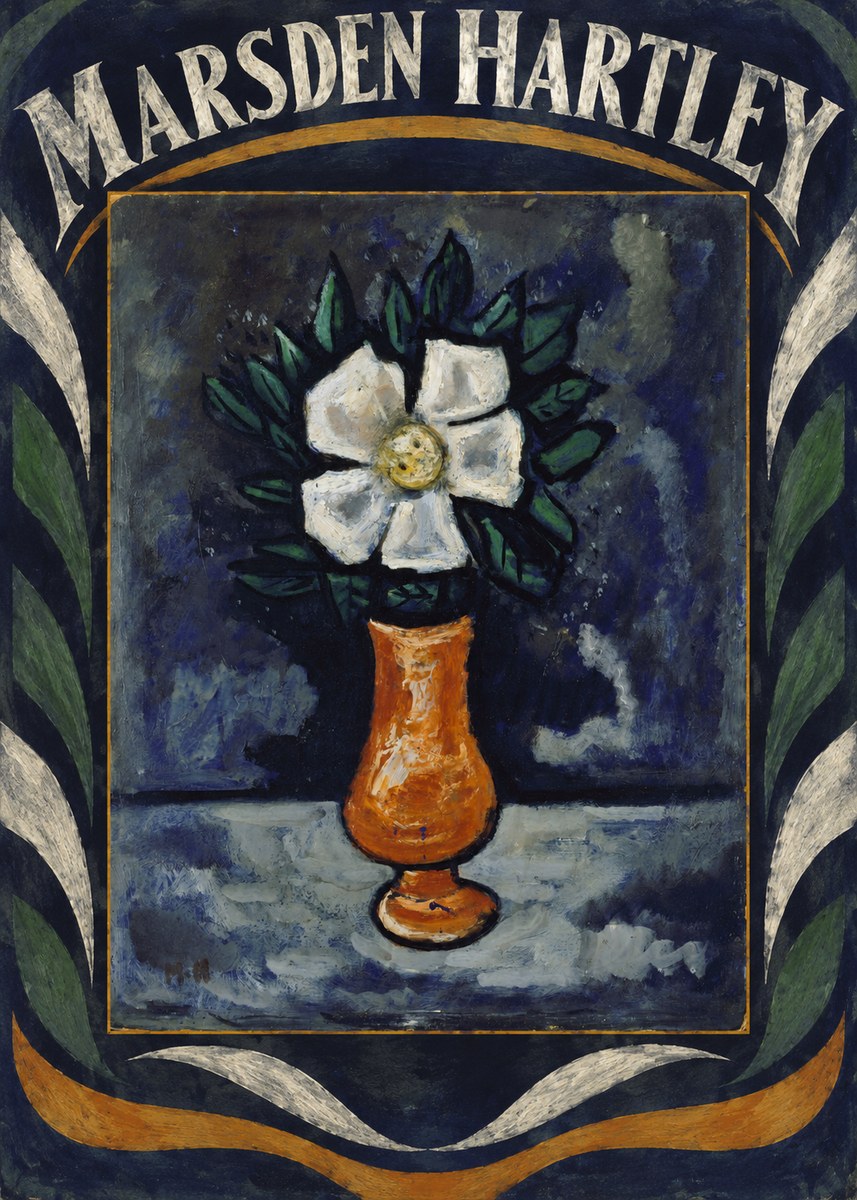 Marsden Hartley Flower in Vase No4 - Póster