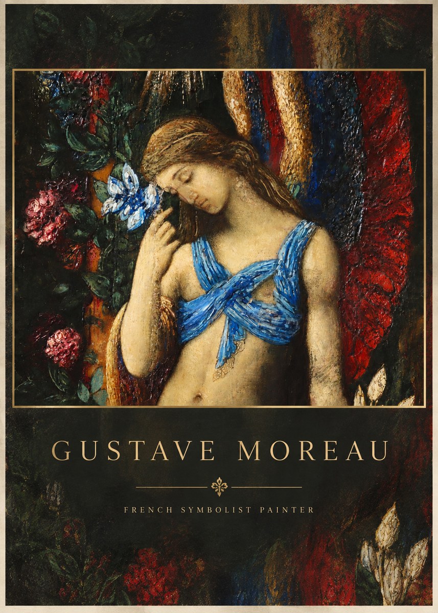 Gustave Moreau The Angel of Death No2 - Póster