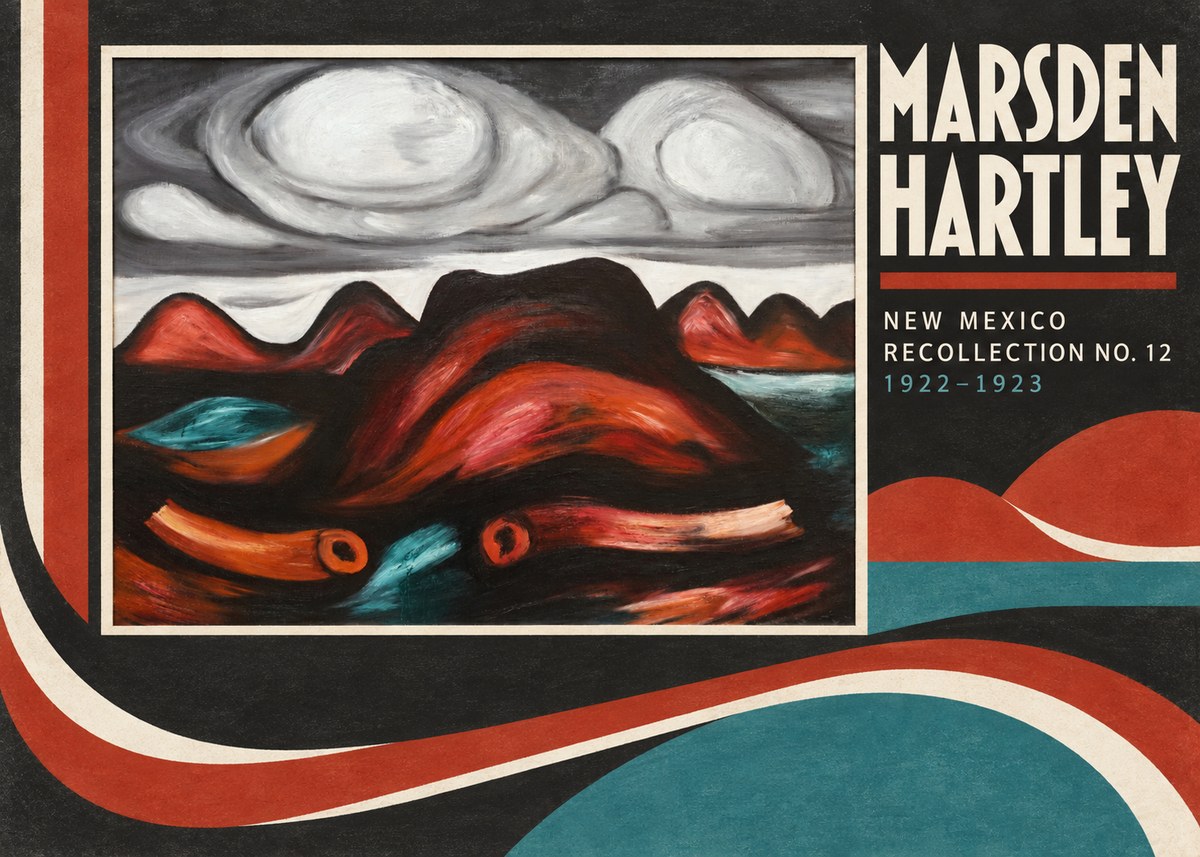 Marsden Hartley New Mexico Recollection No. 12 No2 - Póster