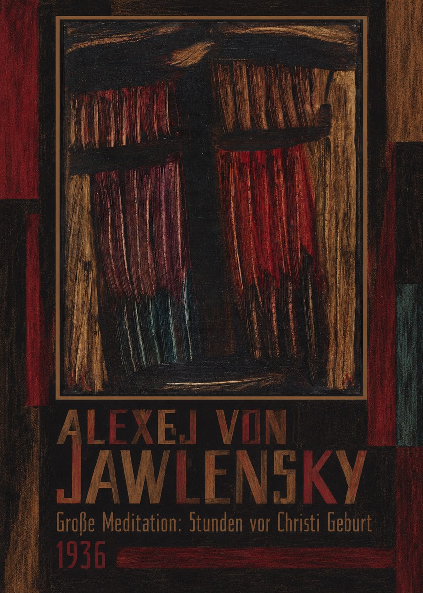 Alexej von Jawlensky Große Meditation: Stunden Vor Christi Geburt No1 - Póster