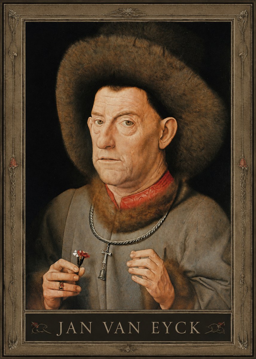Jan van Eyck Jan Van Eyck No1 - Póster