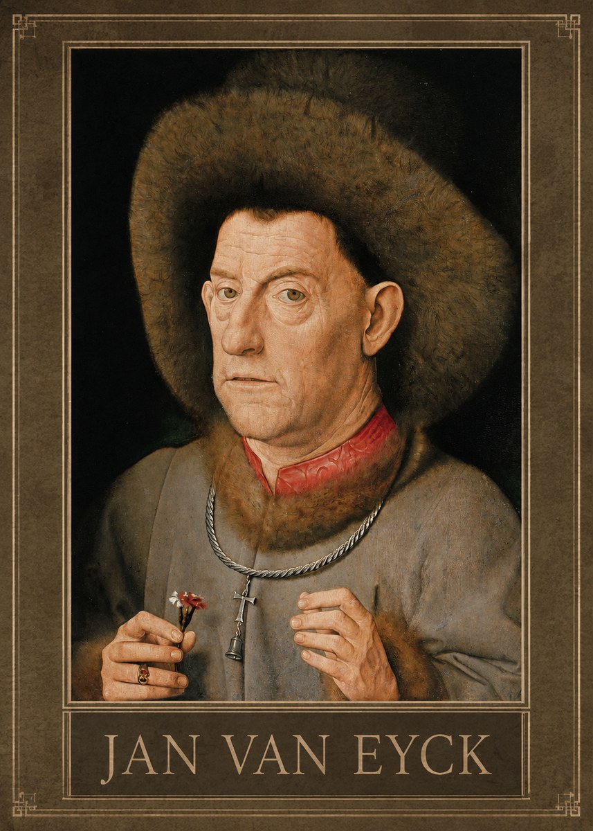 Jan van Eyck Jan Van Eyck No3 - Póster