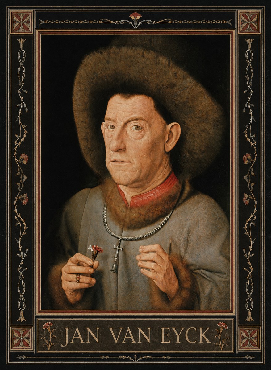 Jan van Eyck Jan Van Eyck No4 - Póster