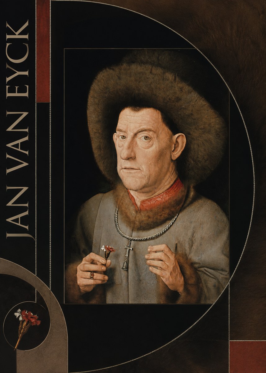 Jan van Eyck Jan Van Eyck No6 - Póster