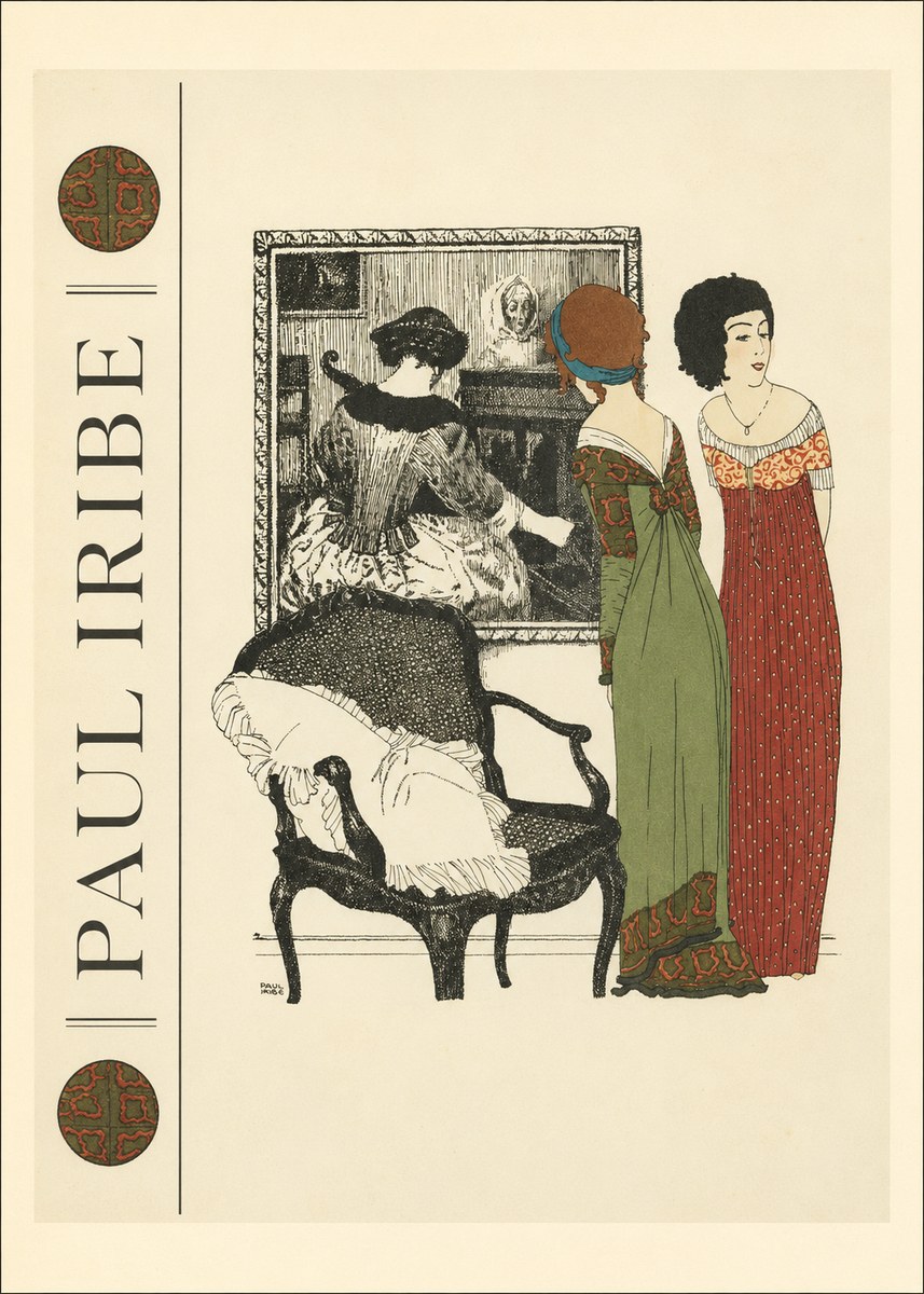 Paul Iribe Elegant Interior Scene No3 - Póster