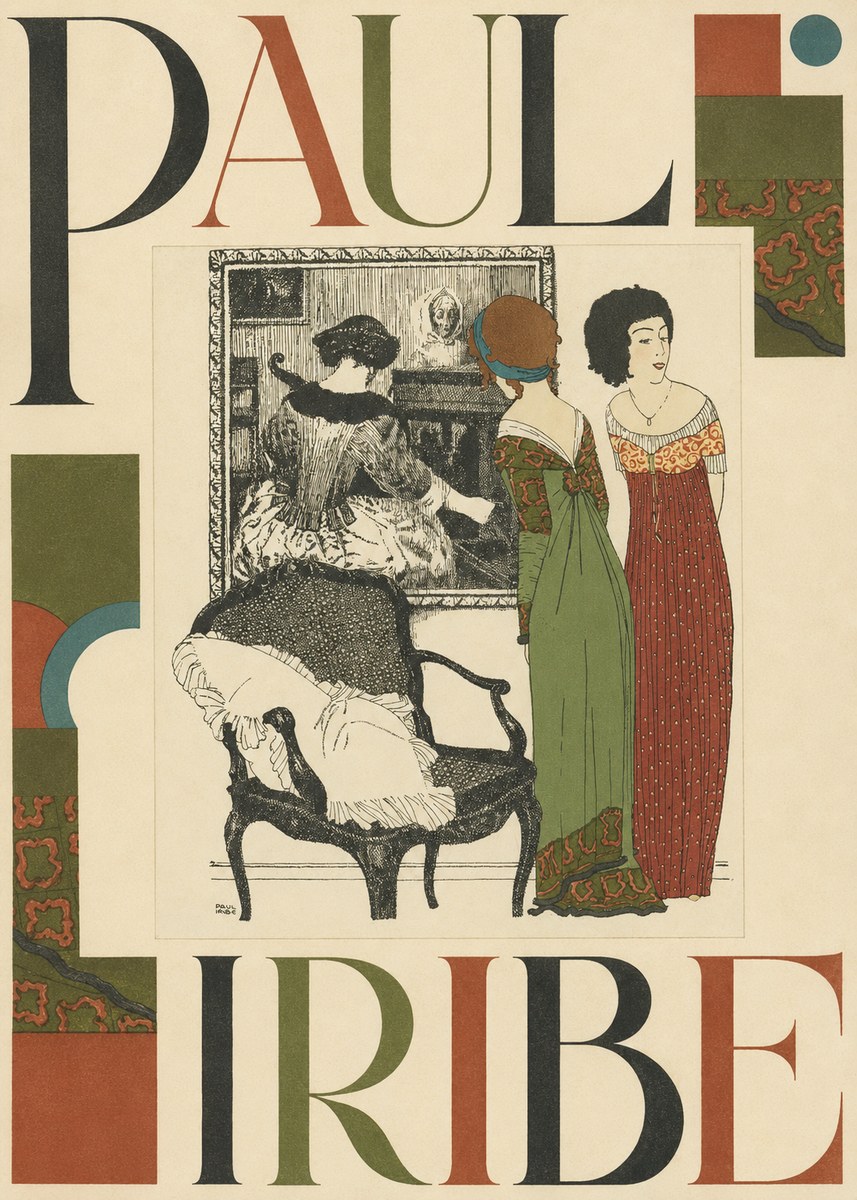 Paul Iribe Elegant Interior Scene No5 - Póster