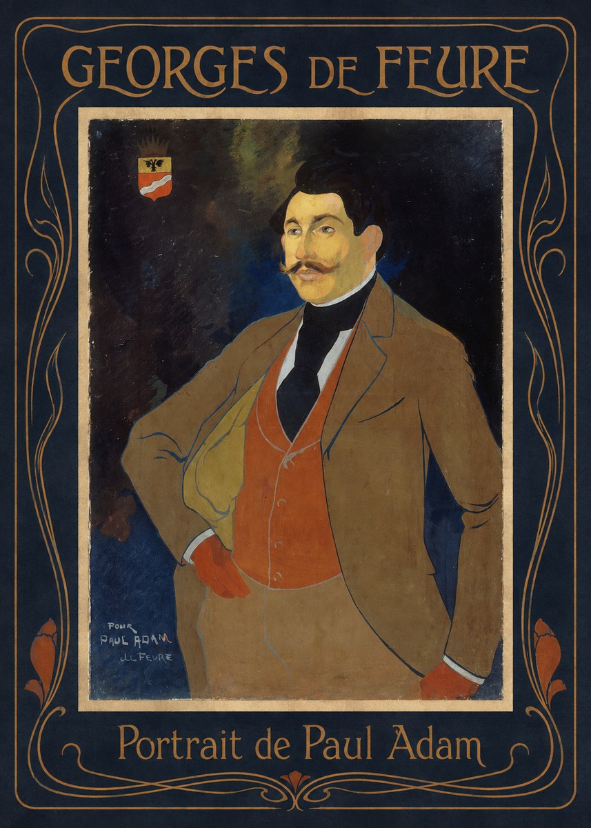 Georges de Feure Portrait De Paul Adam No1 - Póster