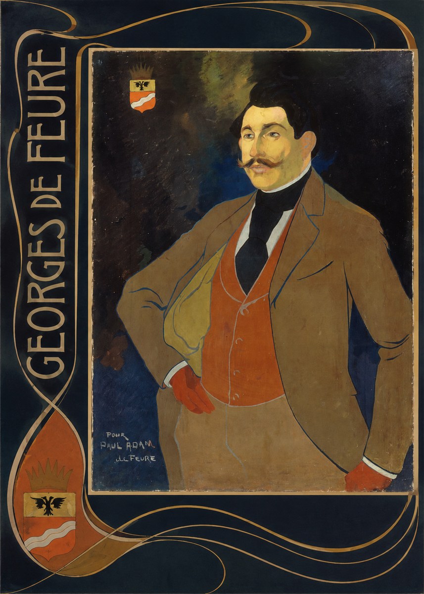 Georges de Feure Portrait De Paul Adam No5 - Póster