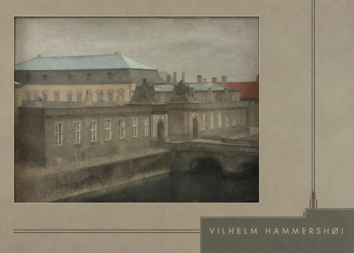 Vilhelm Hammershøi The Old Christiansborg, Late Autumn No4 - Póster