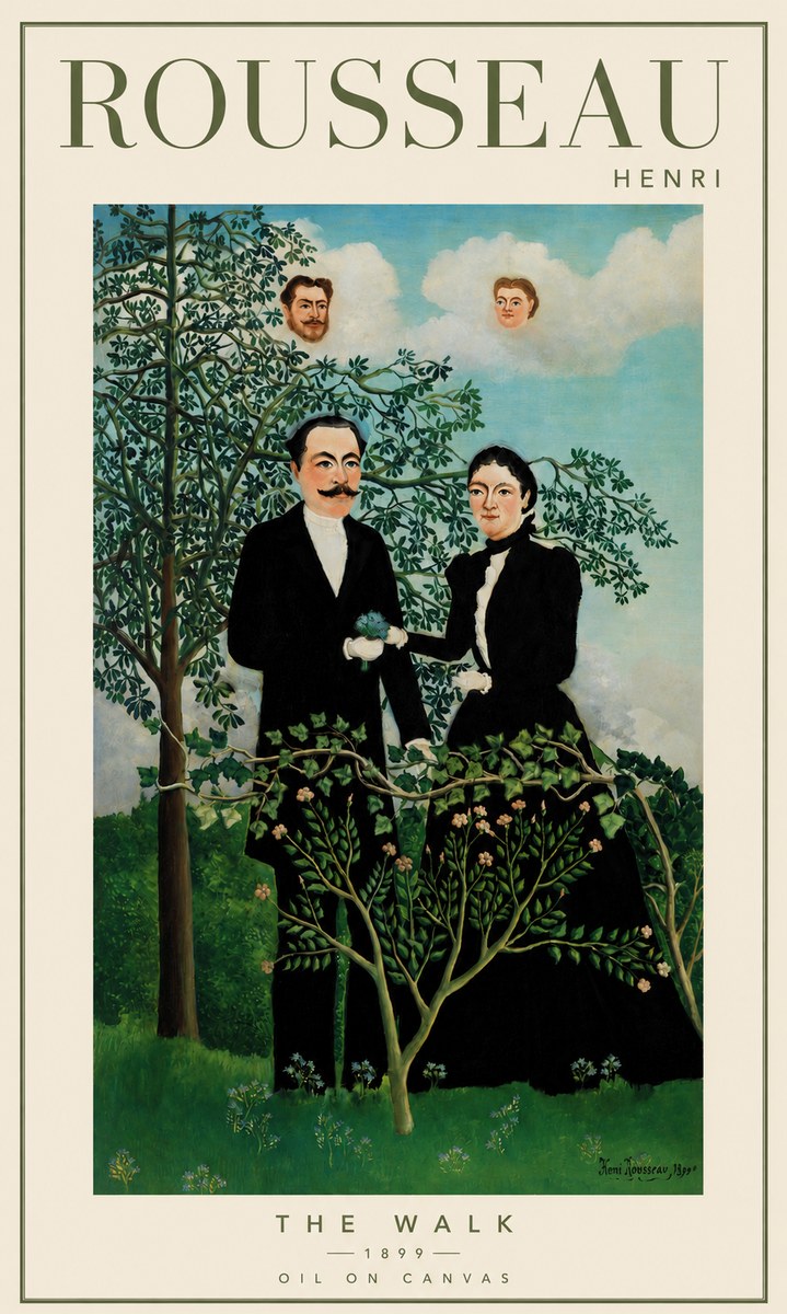 Rousseau The Walk No3 - Póster