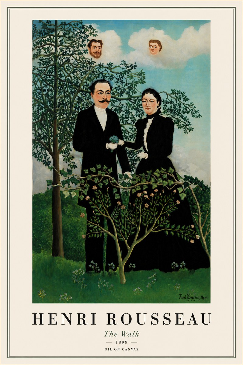 Rousseau The Walk No5 - Póster