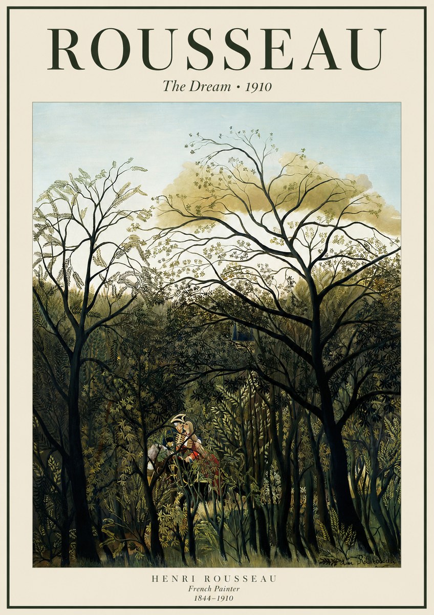 Rousseau The Dream I No1 - Póster