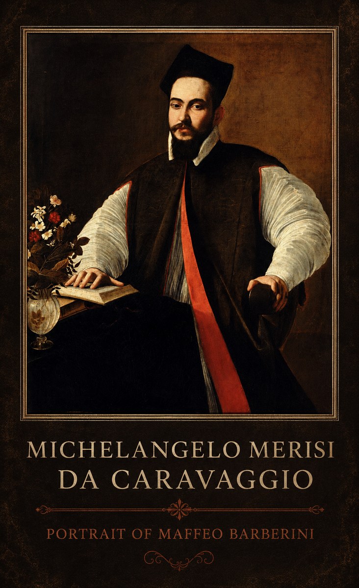 Michelangelo Merisi da Caravaggio Portrait of Maffeo Barberini No1 - Póster