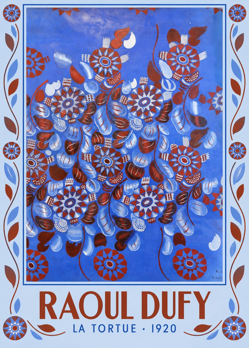 Raoul Dufy La Tortue No1 - Póster