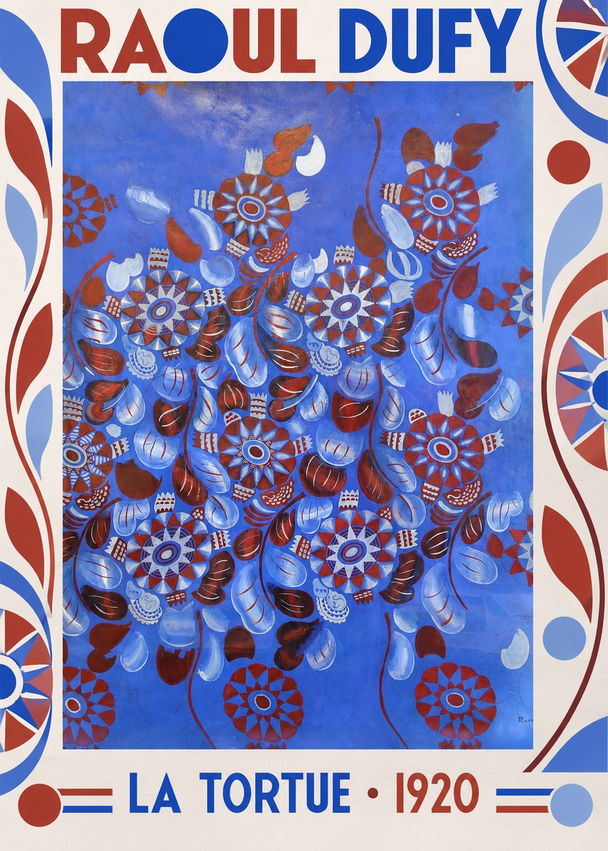 Raoul Dufy La Tortue No3 - Póster