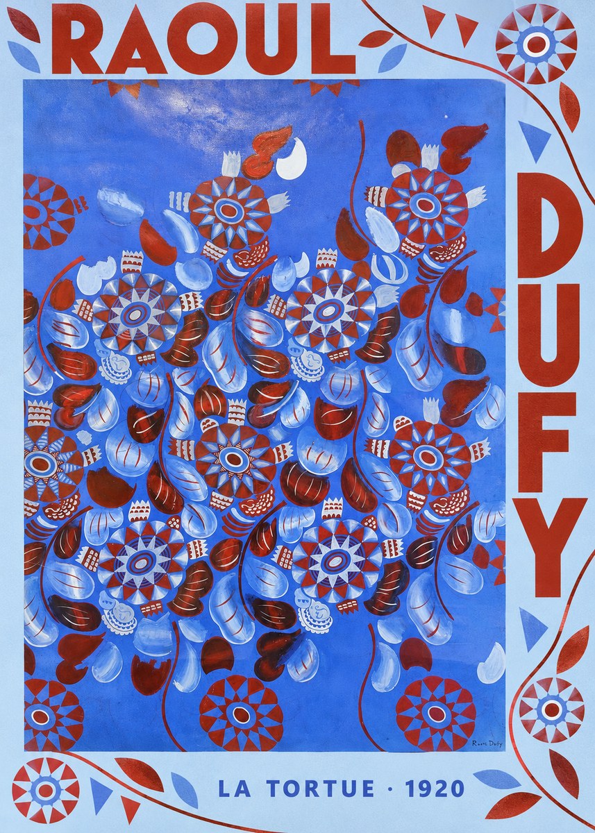 Raoul Dufy La Tortue No6 - Póster