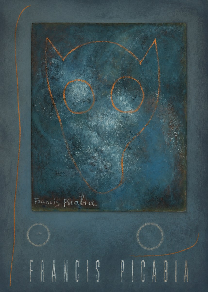 Francis Picabia Abstract Head No3 - Póster