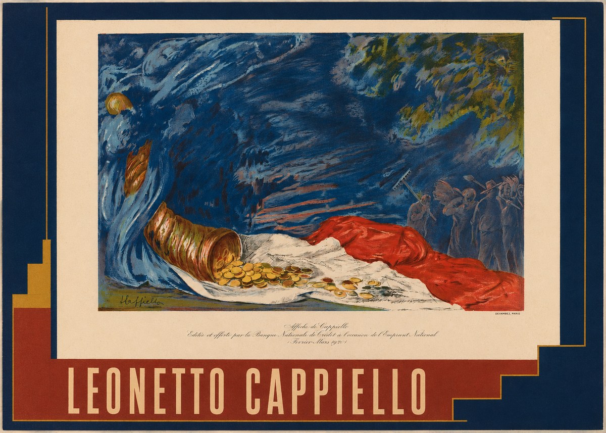 Leonetto Cappiello Emprunt National No2 - Póster