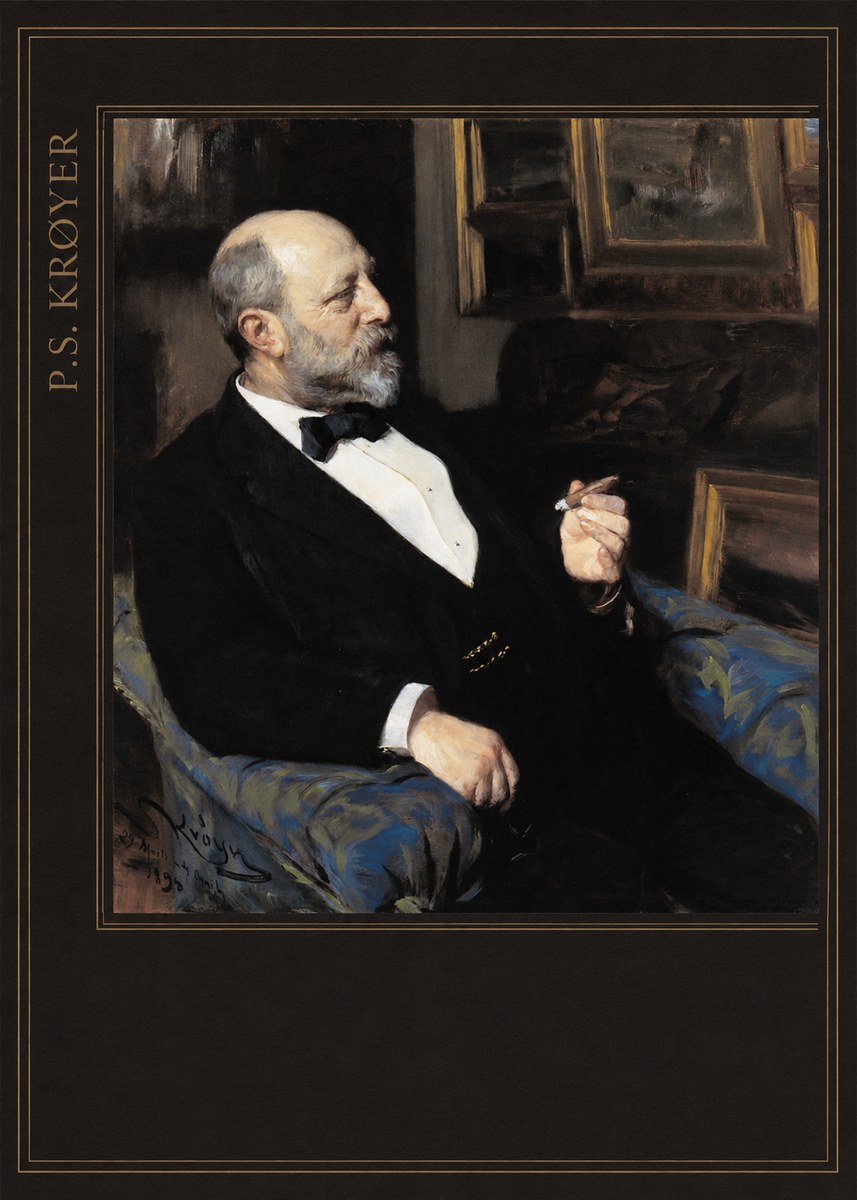 P.S. Krøyer Self-portrait I No3 - Póster