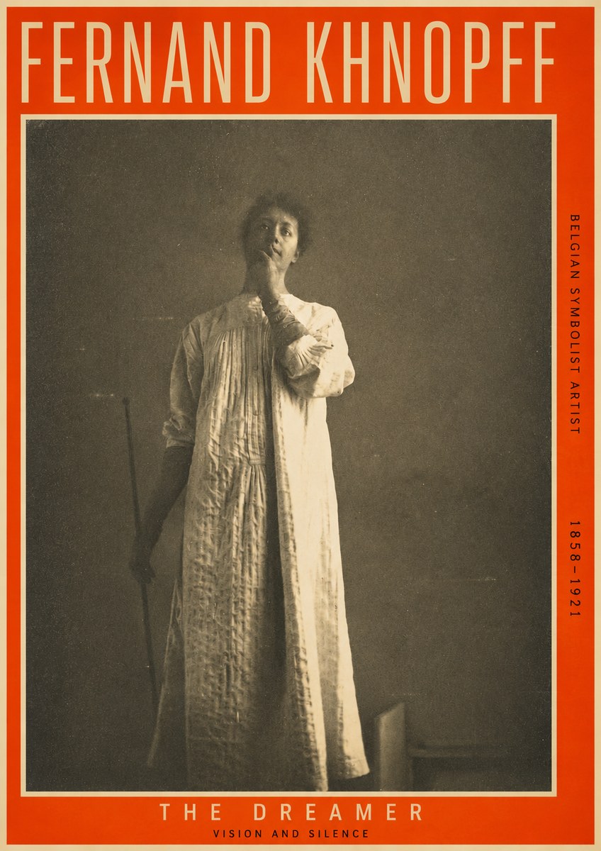 Fernand Khnopff The Dreamer No2 - Póster