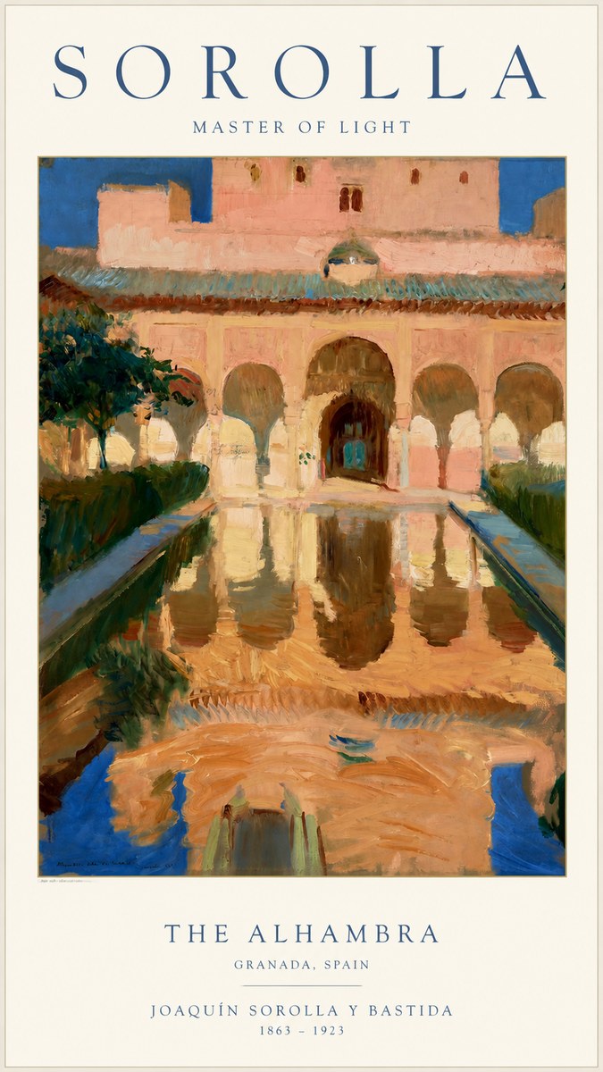 Sorolla The Alhambra No1 - Póster