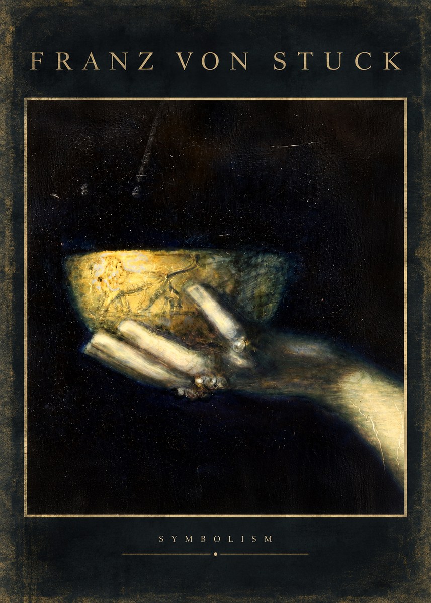 Franz von Stuck Die Schöne Hand Mit Der Schale No5 - Póster
