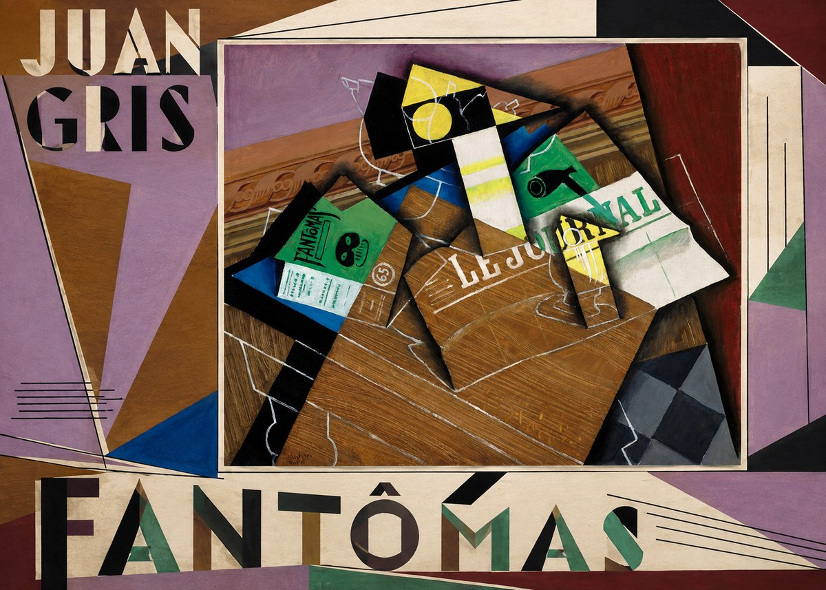 Juan Gris Fantômas I No2 - Póster