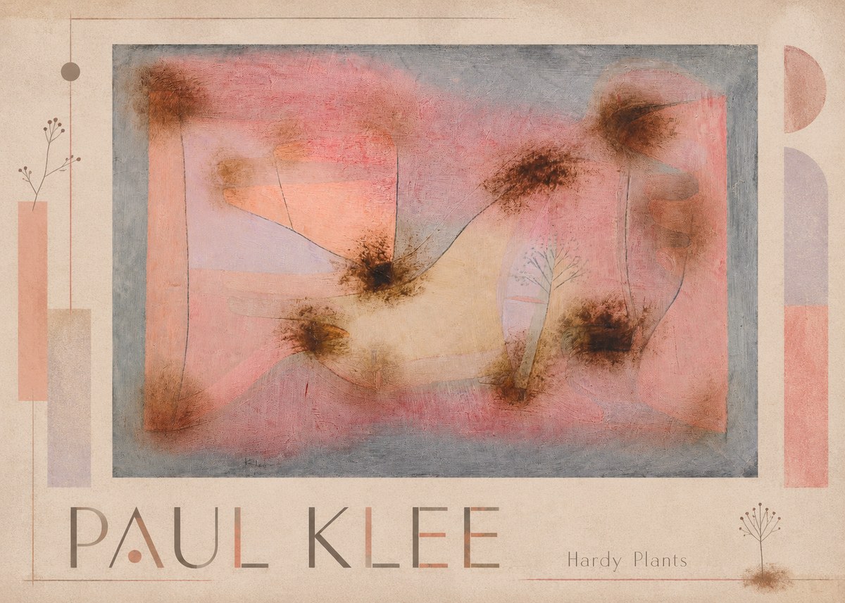 Paul Klee Hardy Plants I No1 - Póster